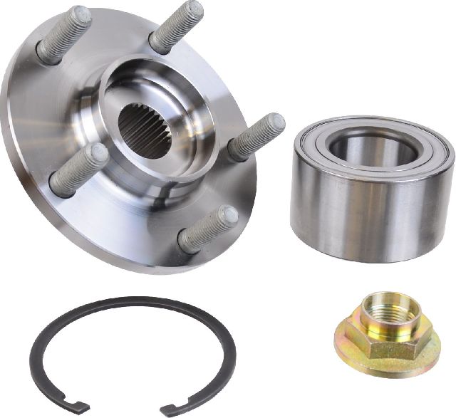 2005-2008 Mazda 3 Wheel Bearing and Hub Assembly Repair Kit - Front (SKF)