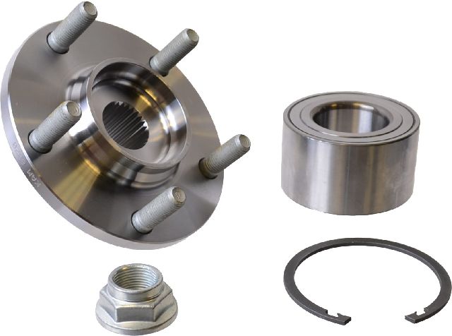 2005-2013 Mazda 3 Wheel Bearing and Hub Assembly Repair Kit - Front (SKF)