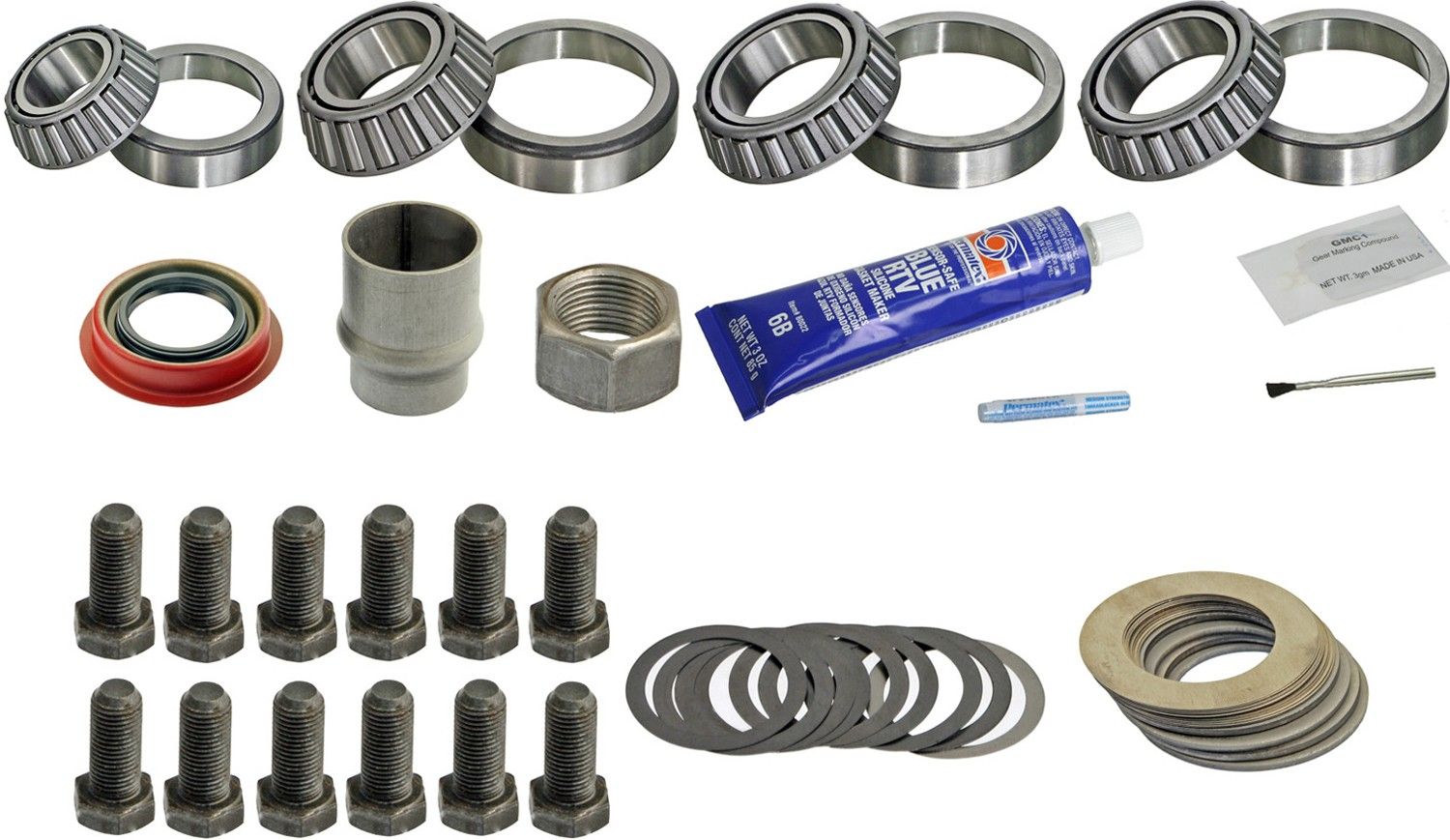 1968, 1967, 1966, 1965 Chevrolet Chevy II Axle Differential Bearing and Seal Kit