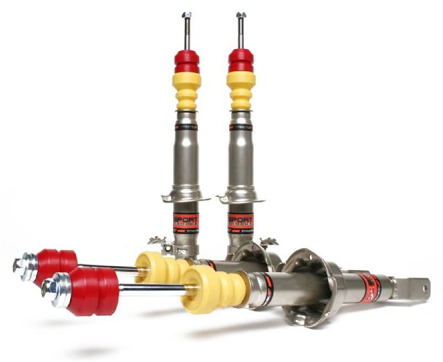 1988-1991 Honda CRX Suspension Shock Absorber Kit - Front and Rear (Skunk2 Racing)