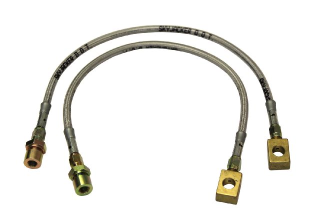 1977-1981 Jeep CJ7 Brake Hydraulic Hose - Front (Skyjacker)