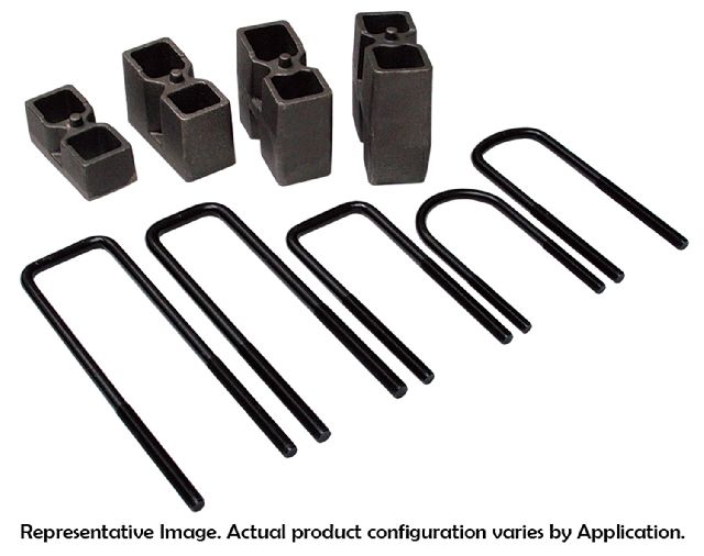 2007-2013 Chevrolet Avalanche Suspension Leaf Spring Block Kit - Rear (Skyjacker)