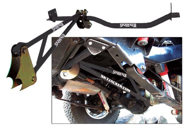1987-1995 Jeep Wrangler Suspension Track Bar - Front (Skyjacker)