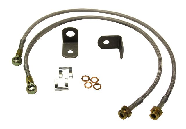 1984-2001 Jeep Cherokee Brake Hydraulic Hose - Front (Skyjacker)