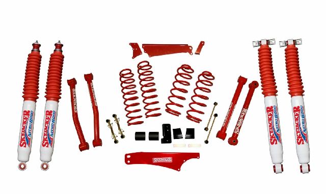 2007-2017 Jeep Wrangler Suspension Lift Kit (Skyjacker)