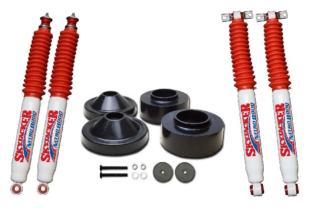 2007-2017 Jeep Wrangler Suspension Leveling Kit - Front (Skyjacker)