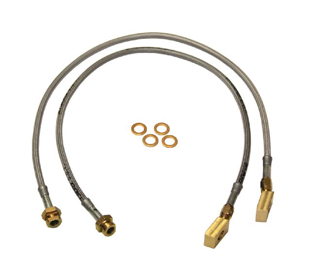 1980-1989 Ford F-350 Brake Hydraulic Hose - Front (Skyjacker)