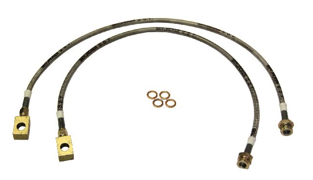 1982-1986 Jeep CJ7 Brake Hydraulic Hose - Front (Skyjacker)