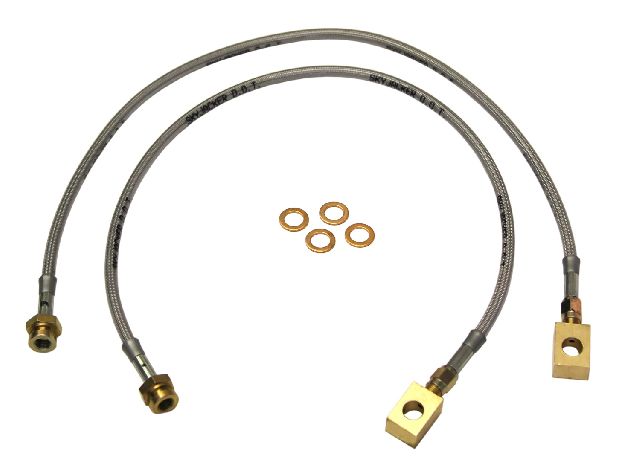 1980-1989 Ford F-150 Brake Hydraulic Hose - Front (Skyjacker)