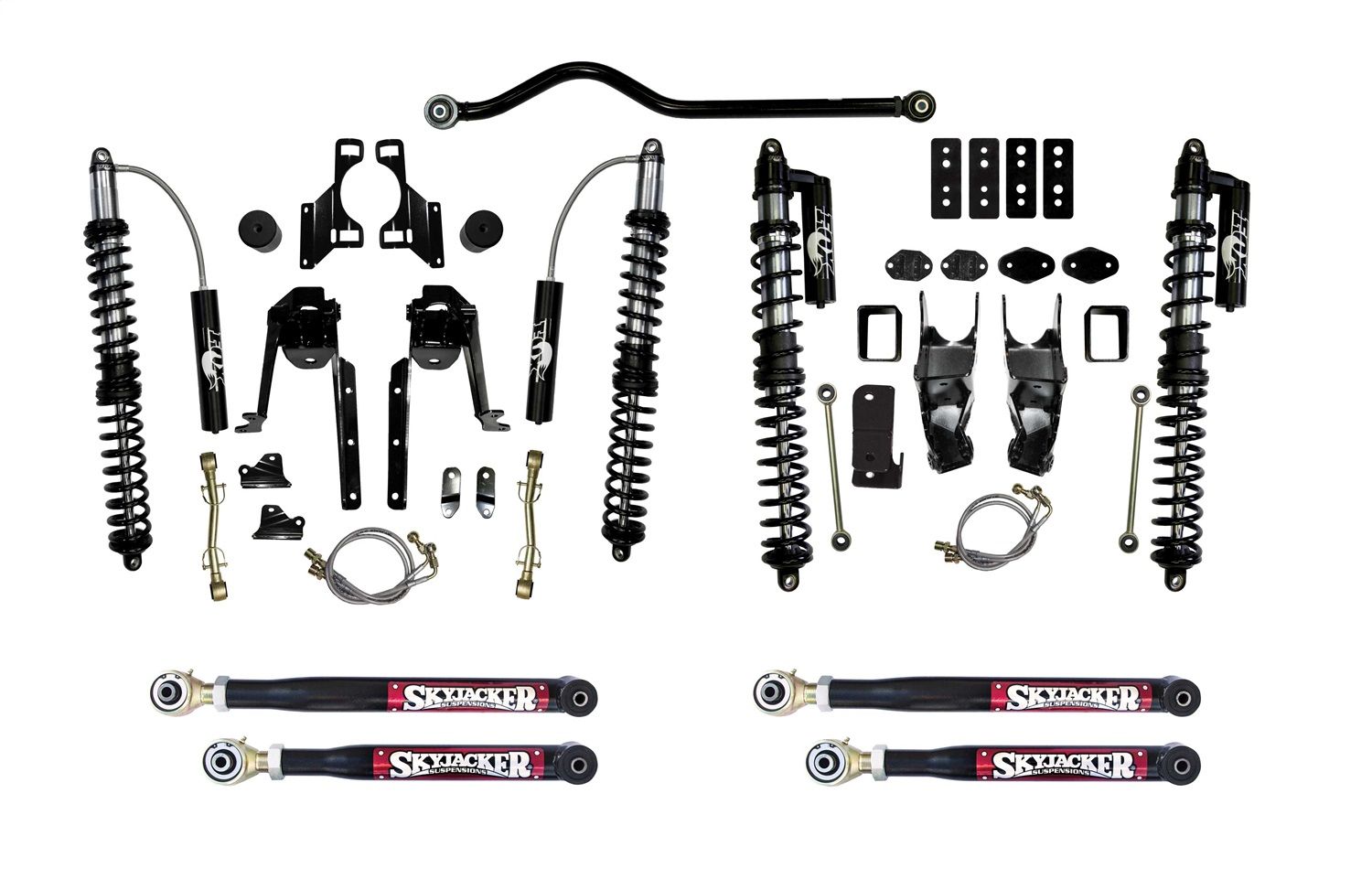 2017, 2016, 2015, 2014, 2013, 2012, 2011, 2010, 2009, 2008, 2007 Jeep Wrangler Suspension Lift Kit