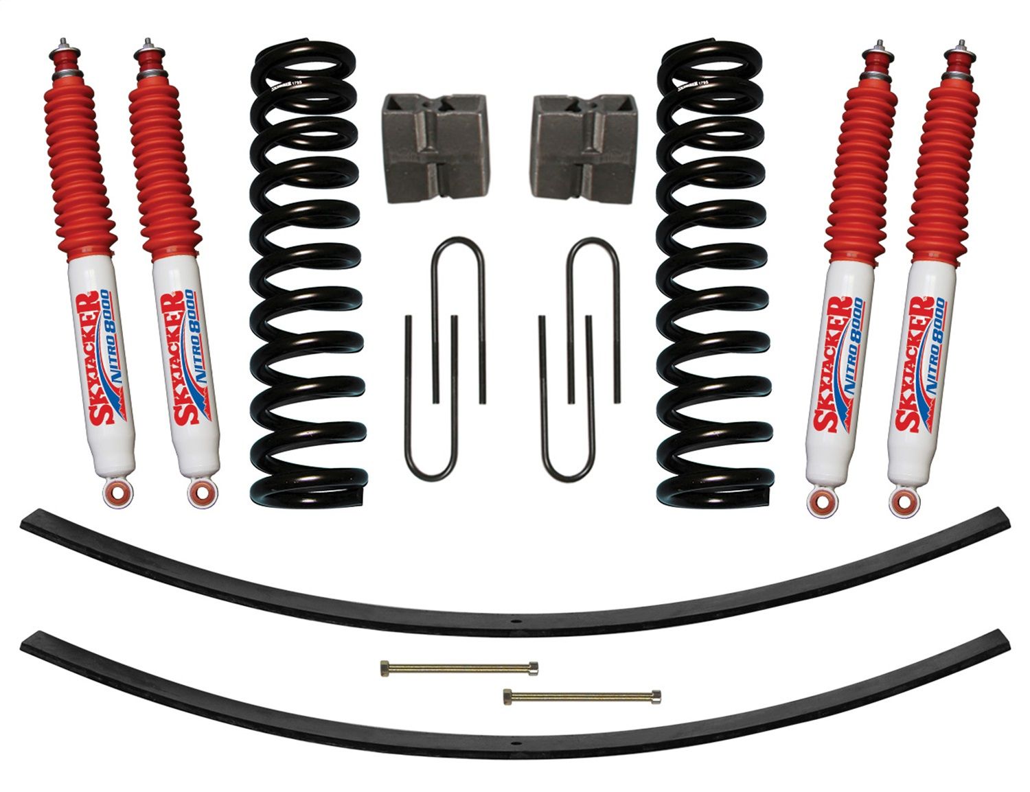 1975, 1974, 1973, 1972, 1971, 1970, 1969, 1968, 1967, 1966 Ford F-100 Suspension Lift Kit