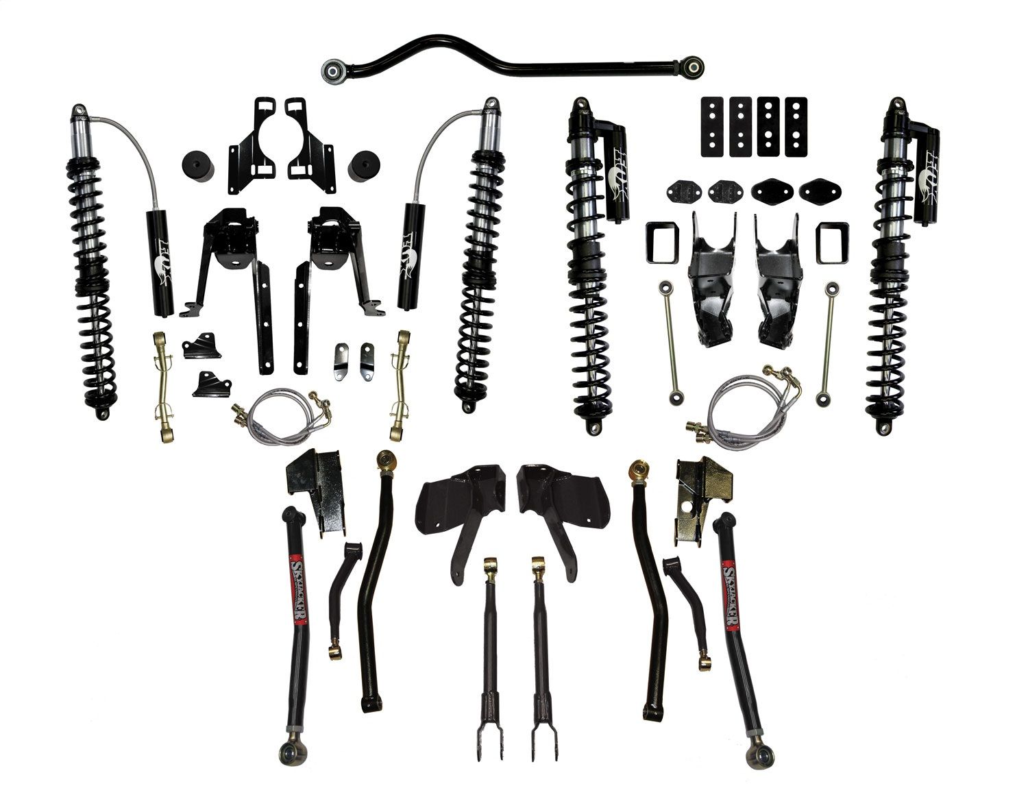 2017, 2016, 2015, 2014, 2013, 2012, 2011, 2010, 2009, 2008, 2007 Jeep Wrangler Suspension Lift Kit