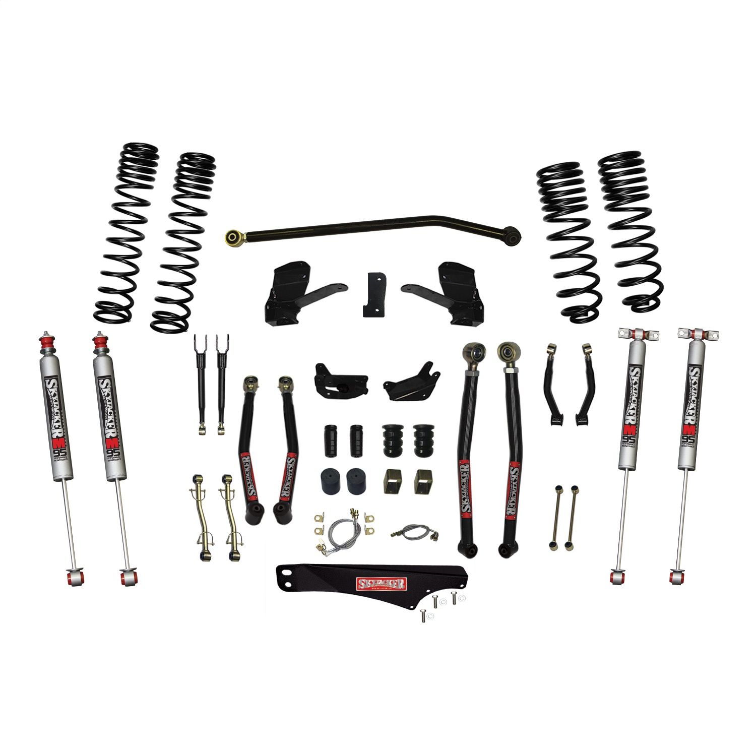 2018, 2017, 2016, 2015, 2014, 2013, 2012, 2011, 2010, 2009, 2008, 2007 Jeep Wrangler Suspension Lift Kit
