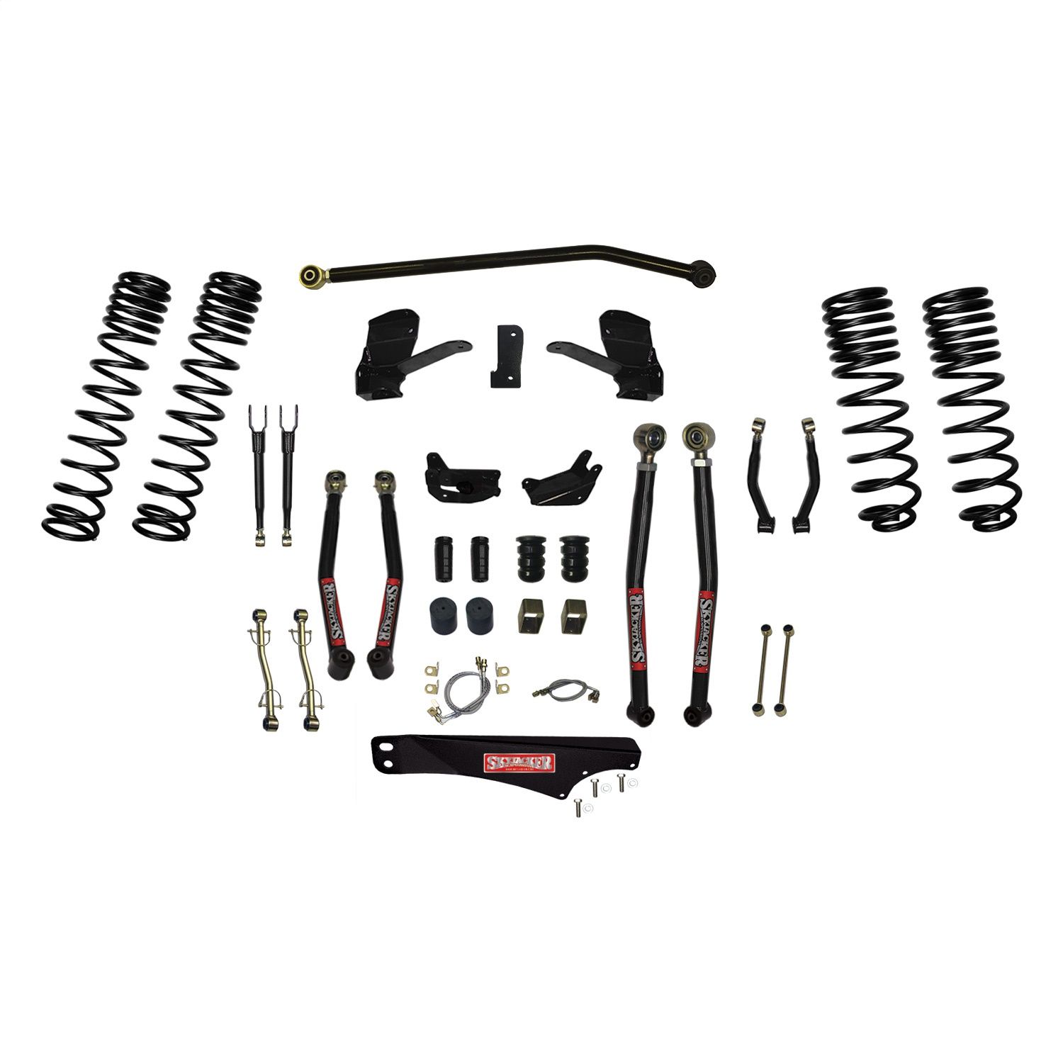 2017, 2016, 2015, 2014, 2013, 2012, 2011, 2010, 2009, 2008, 2007 Jeep Wrangler Suspension Lift Kit