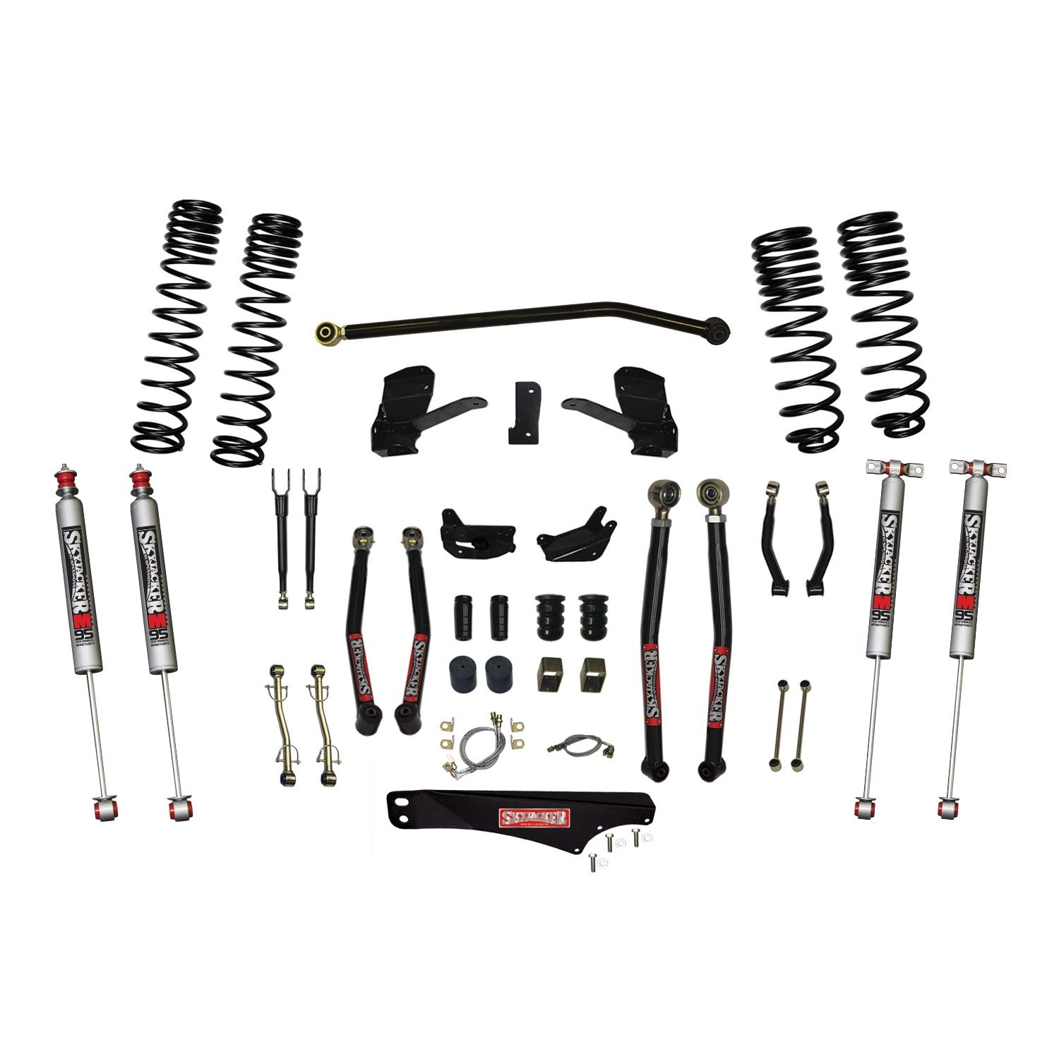 2017, 2016, 2015, 2014, 2013, 2012, 2011, 2010, 2009, 2008, 2007 Jeep Wrangler Suspension Lift Kit