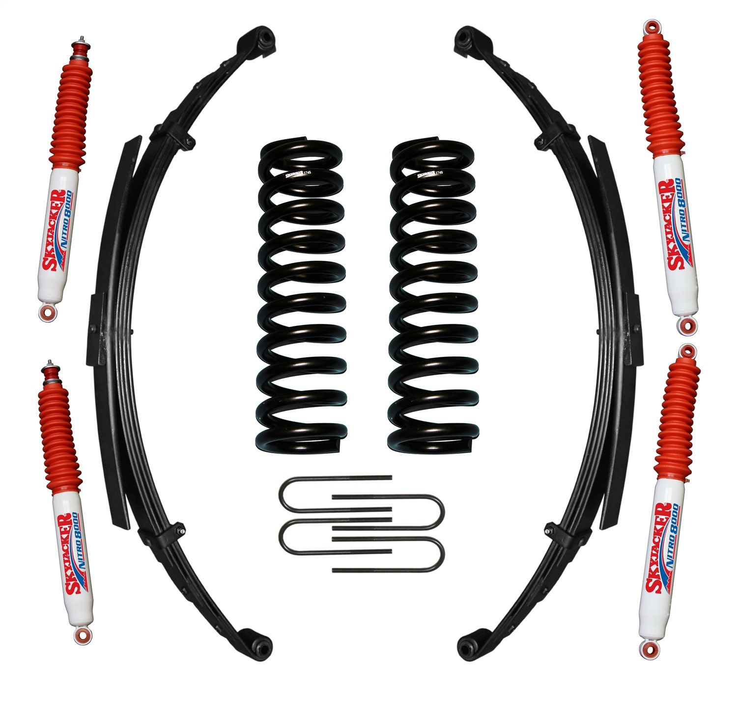 1977, 1976, 1975, 1974, 1973, 1972, 1971, 1970, 1969, 1968, 1967, 1966 Ford Bronco Suspension Lift Kit