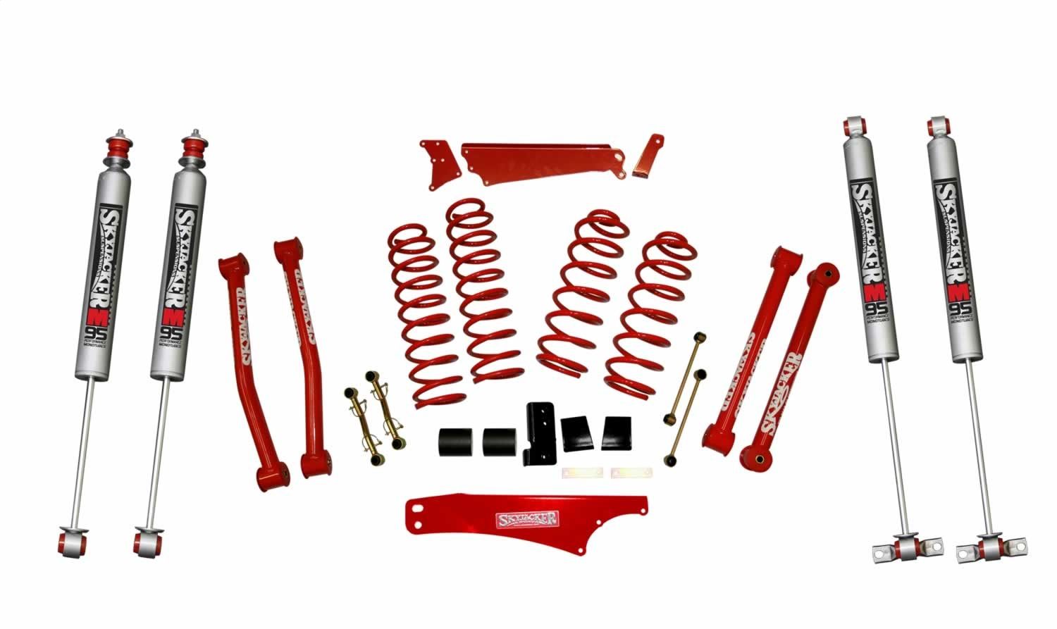 2017, 2016, 2015, 2014, 2013, 2012, 2011, 2010, 2009, 2008, 2007 Jeep Wrangler Suspension Lift Kit
