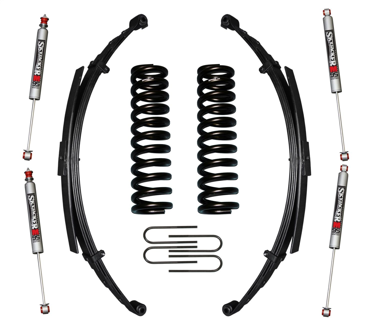 1979, 1978, 1977, 1976, 1975, 1974, 1973, 1972, 1971, 1970, 1969, 1968, 1967, 1966 Ford Bronco Suspension Lift Kit