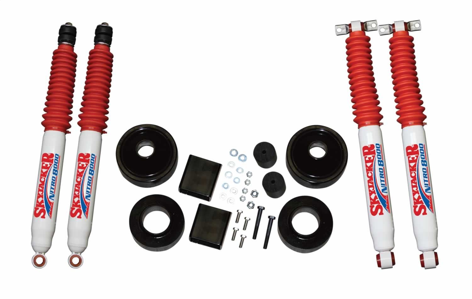 2017, 2016, 2015, 2014, 2013, 2012, 2011, 2010, 2009, 2008, 2007 Jeep Wrangler Suspension Lift Kit