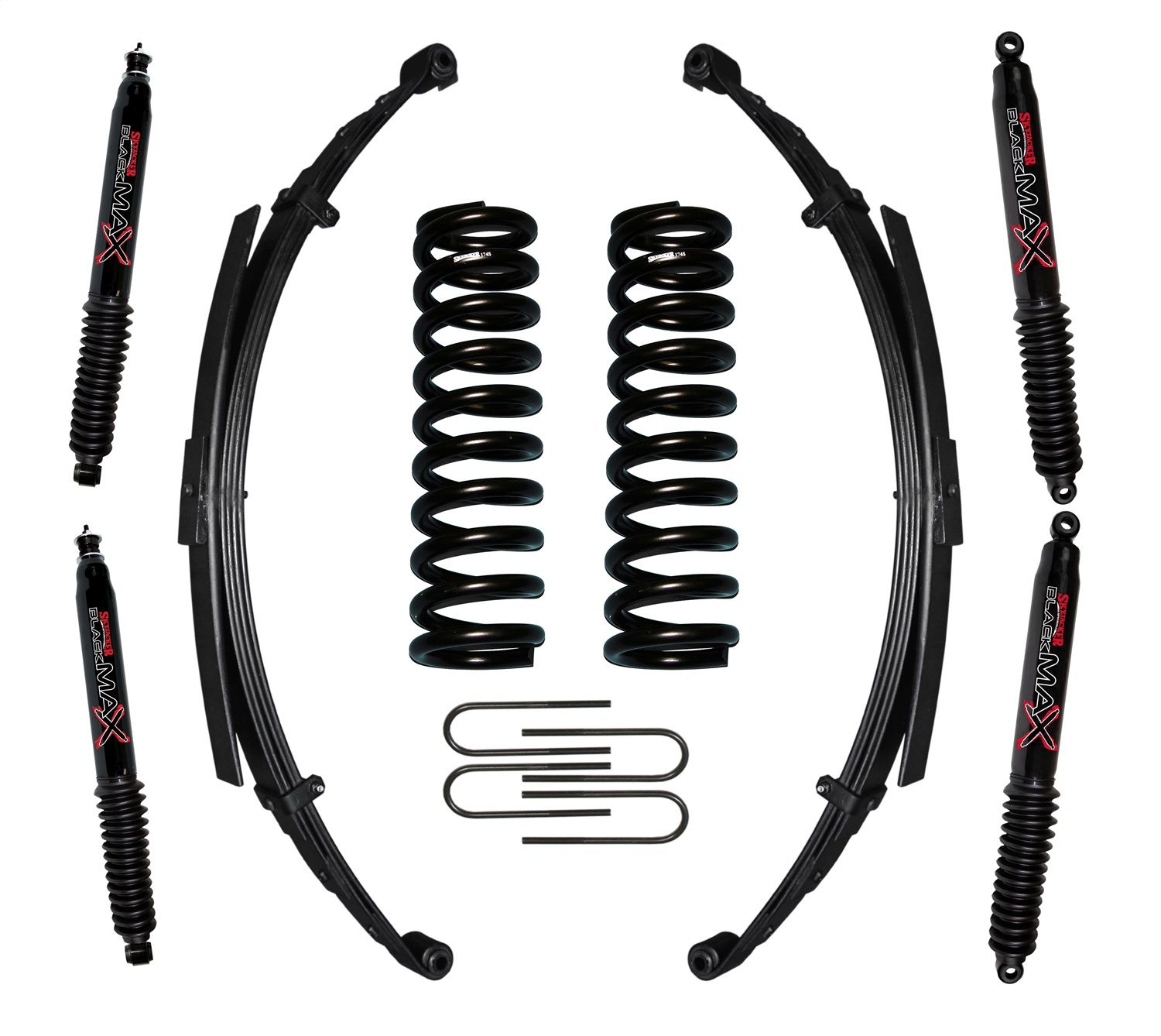 1977, 1976, 1975, 1974, 1973, 1972, 1971, 1970, 1969, 1968, 1967, 1966 Ford Bronco Suspension Lift Kit