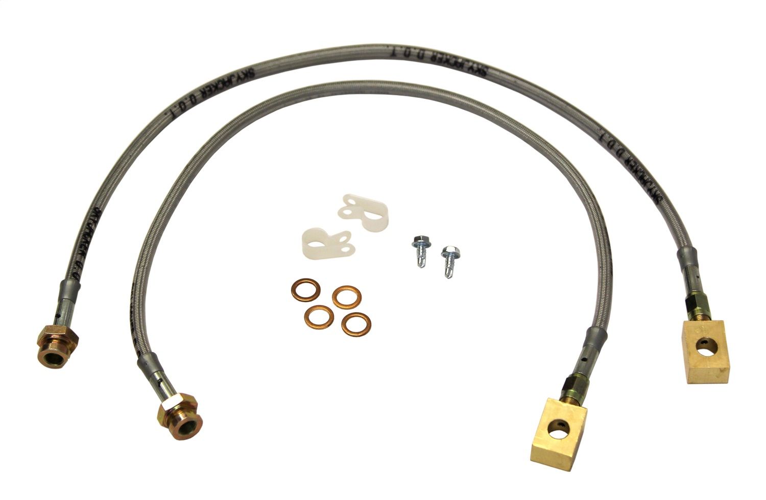 1995, 1994, 1993, 1992, 1991, 1990, 1989, 1988, 1987 Jeep Wrangler Brake Hydraulic Hose