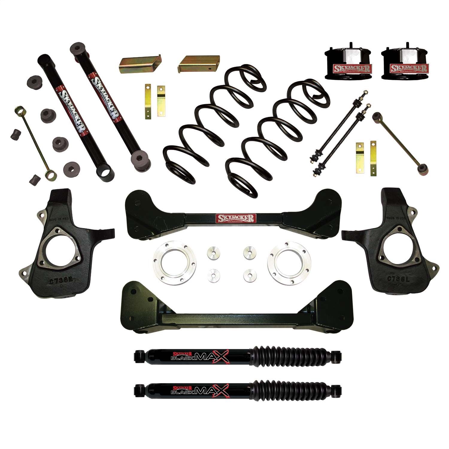 2013, 2012, 2011, 2010, 2009, 2008, 2007 Chevrolet Avalanche Suspension Lift Kit