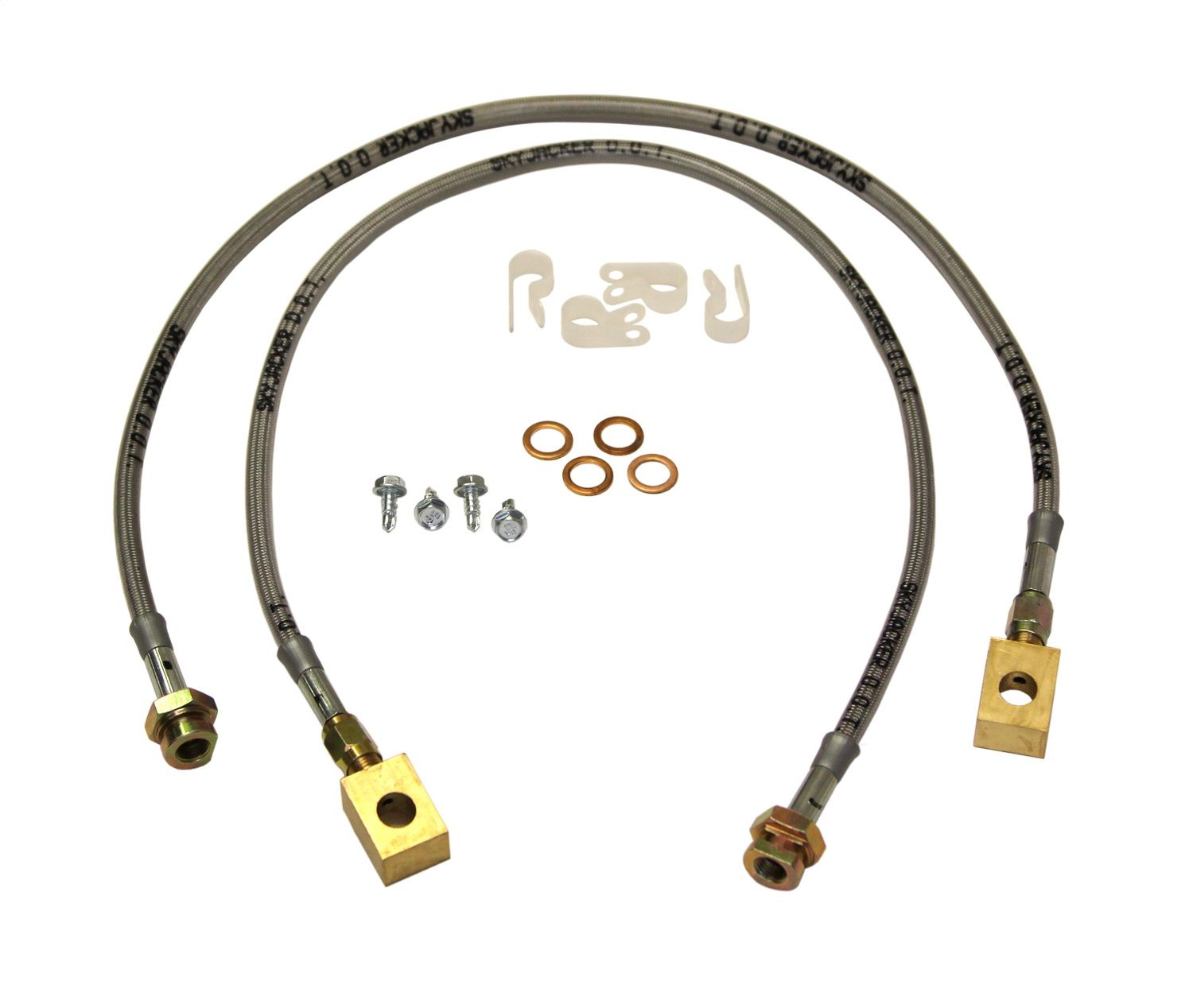 2000, 1999, 1998, 1997, 1996, 1995, 1994, 1993, 1992, 1991, 1990, 1989, 1988 GMC K2500 Brake Hydraulic Hose