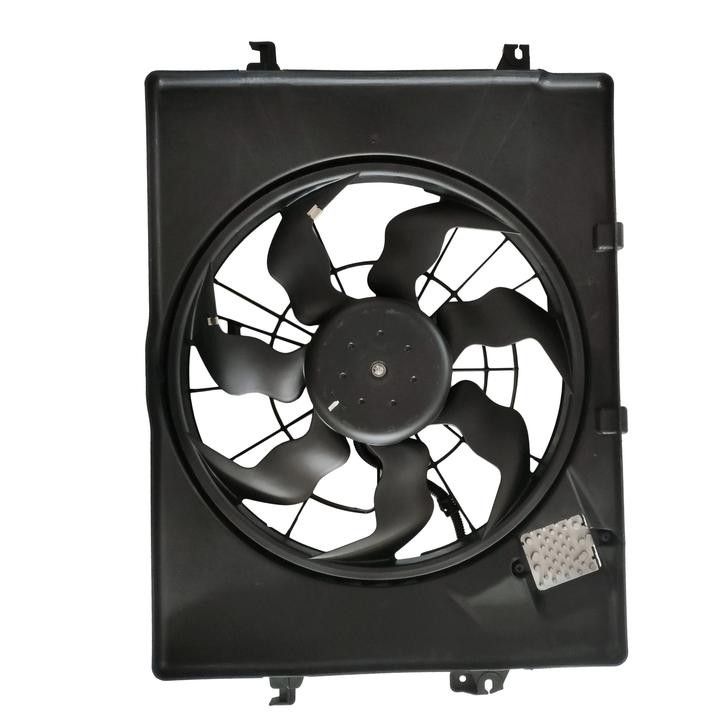 2016, 2015, 2014 Kia Optima Dual Radiator and Condenser Fan Assembly