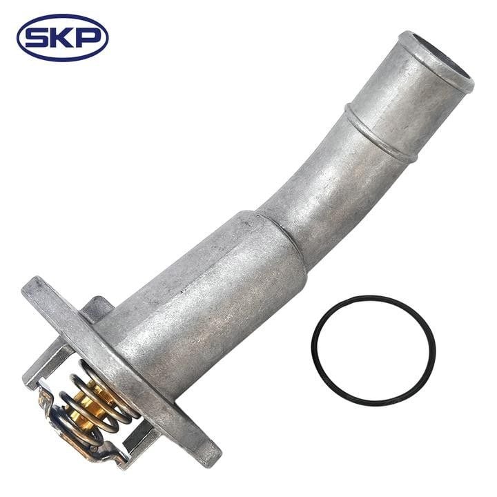 2002-2009 Buick Rainier Engine Coolant Thermostat Housing Assembly Skyward 