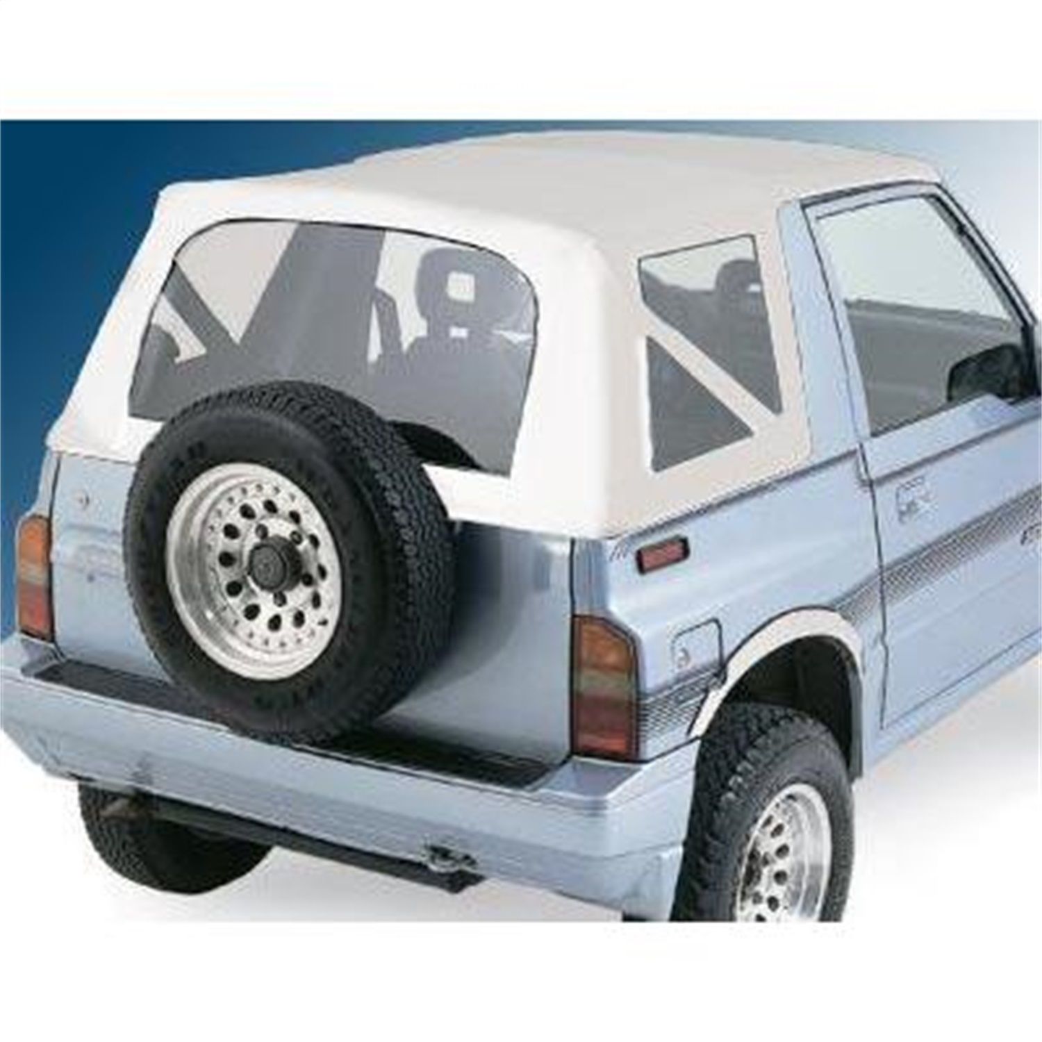 1997, 1996, 1995, 1994, 1993, 1992, 1991, 1990, 1989 Geo Tracker Soft Top