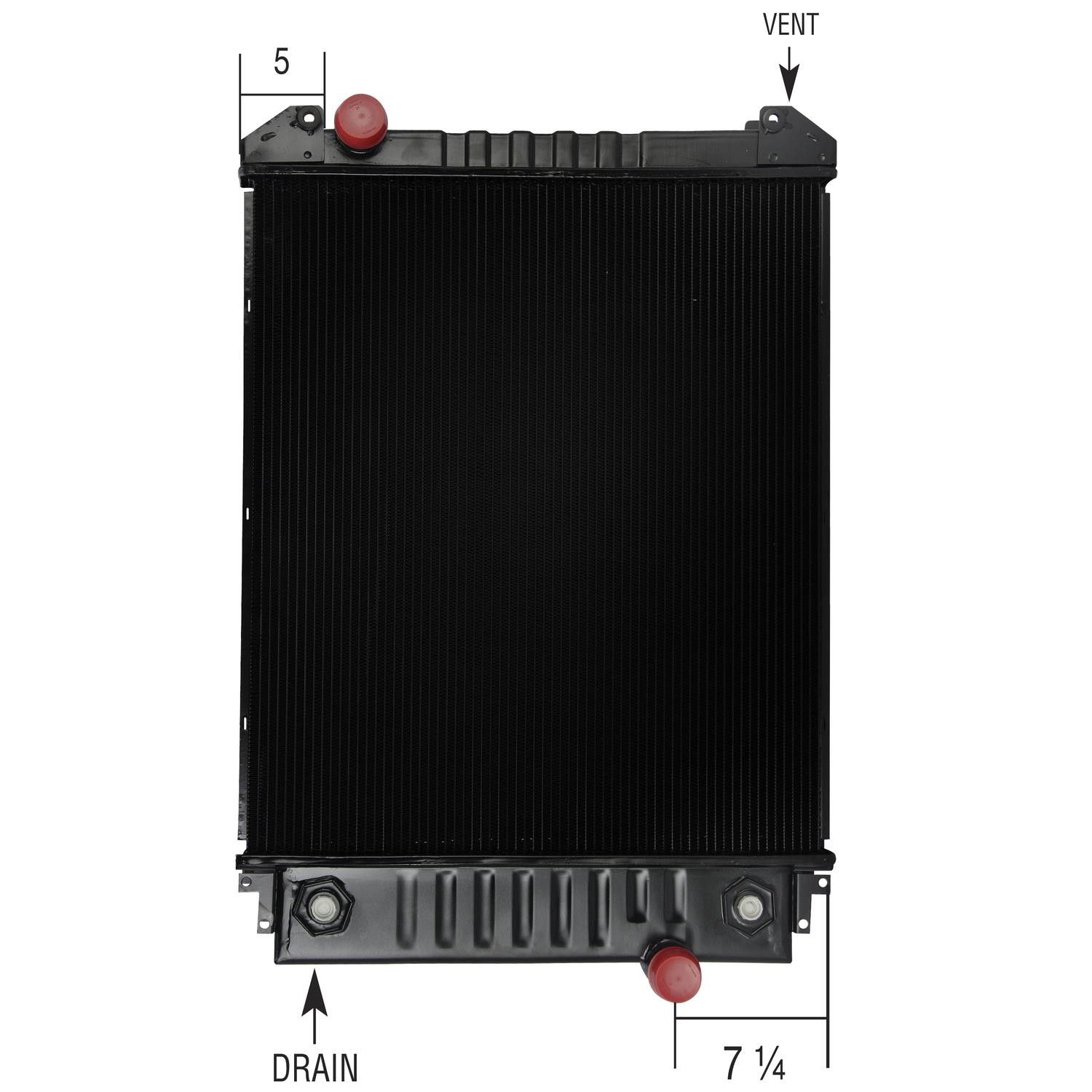 2004, 2003, 2002, 2001, 2000, 1999, 1998 Freightliner FS65 Class Radiator