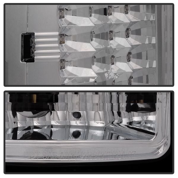 2007-2014 GMC Sierra 2500 HD Tail Light Set (Spyder)
