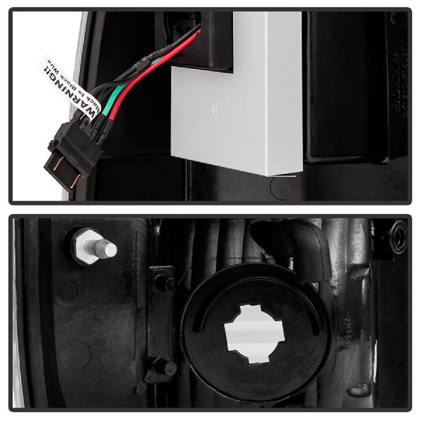 2008-2013 Ford F-550 Super Duty Tail Light Set (Spyder)