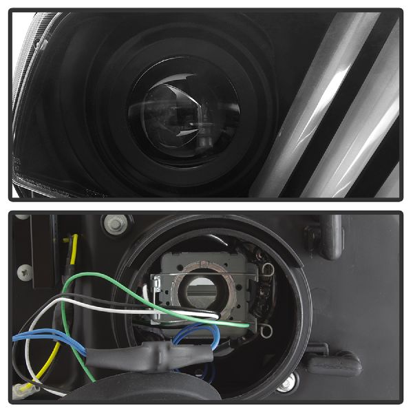 2013-2014 Ford Mustang Headlight Set (Spyder)