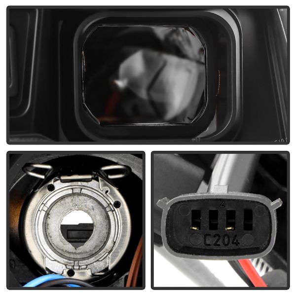 2014-2021 Jeep Grand Cherokee Headlight Set (Spyder)