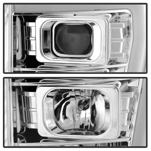 2011-2016 Ford F-250 Super Duty Headlight Set (Spyder)