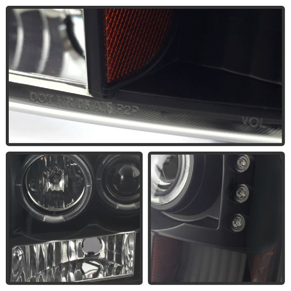 1999 Ford F-250 Headlight Set (Spyder)