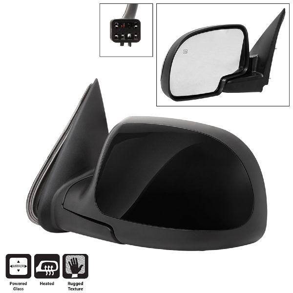 1999-2002 Chevrolet Silverado 2500 Side/Door Mirror - Left (Spyder)