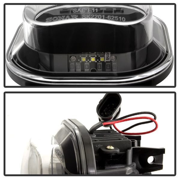 2011-2014 Ford F-550 Super Duty Fog Light Assembly (Spyder)