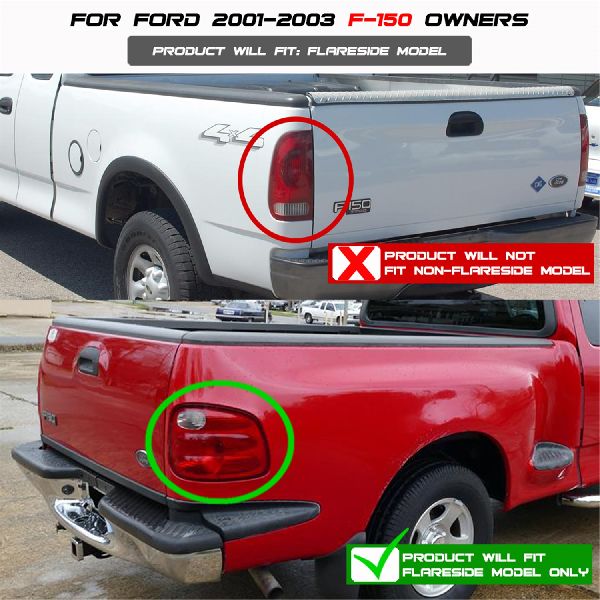 2001-2003 Ford F-150 Tail Light Set (Spyder)