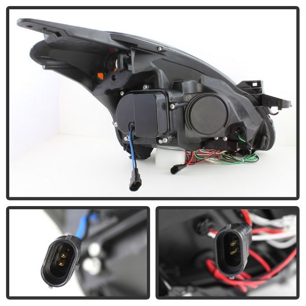 2010-2012 Nissan Altima Headlight Set (Spyder)
