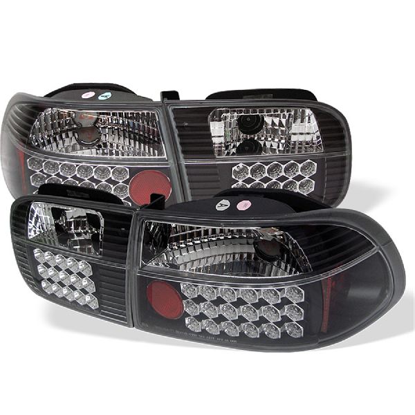1992-1995 Honda Civic Tail Light Set (Spyder)