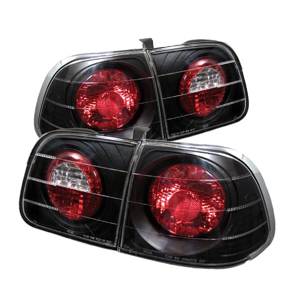 1999-2000 Honda Civic Tail Light Set (Spyder)