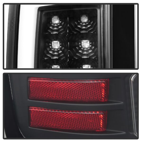 2007-2014 GMC Sierra 2500 HD Tail Light Set (Spyder)