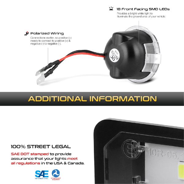 2005-2014 Ford F-150 License Plate Light (Spyder)