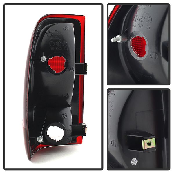 1997-2004 Dodge Dakota Tail Light Set (Spyder)