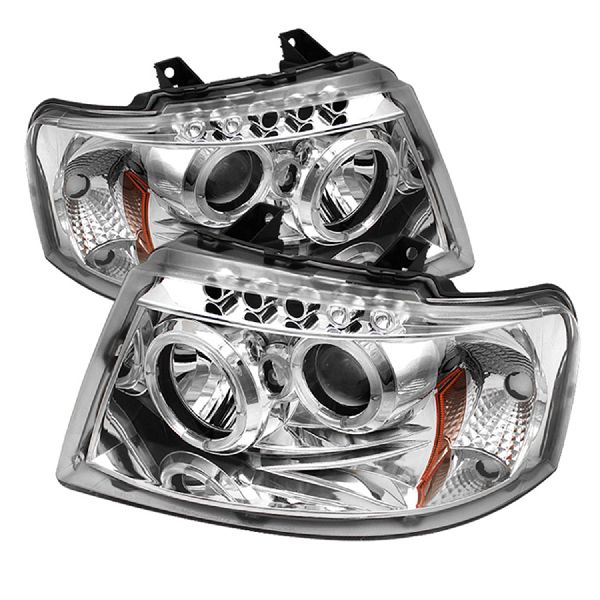 2003-2006 Ford Expedition Headlight Set (Spyder)