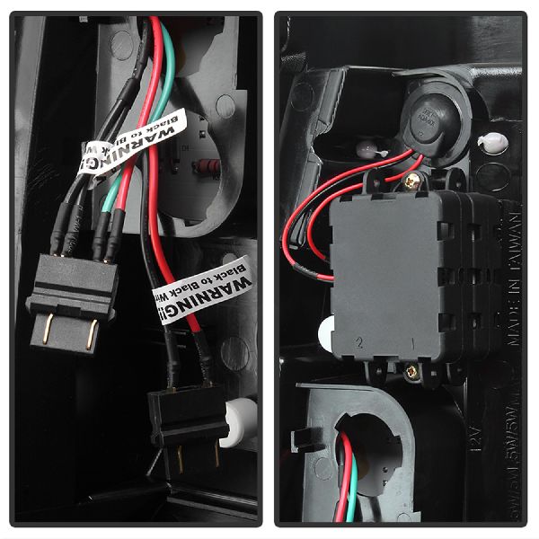 2003-2004 Chevrolet Silverado 2500 Tail Light Set (Spyder)