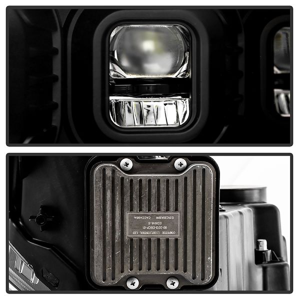 2019-2022 Ram 3500 Headlight Set (Spyder)