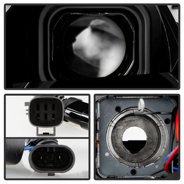 2011-2013 Dodge Durango Headlight Set (Spyder)